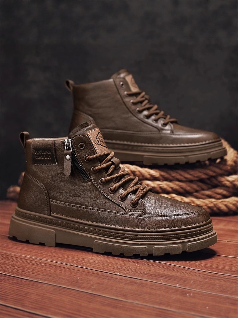 Leather Work Youtube - أحذية رجالية كاجوال خفيفة الوزن على