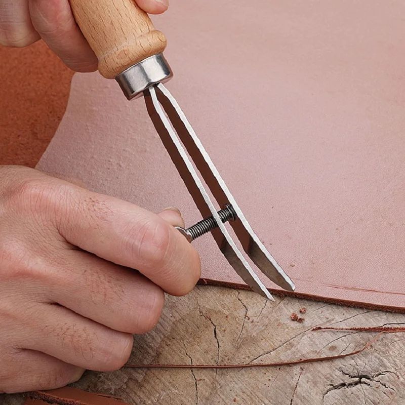 Groover Stitching Tool - لتقوم بها بنفسك قابل للتعديل الجلود