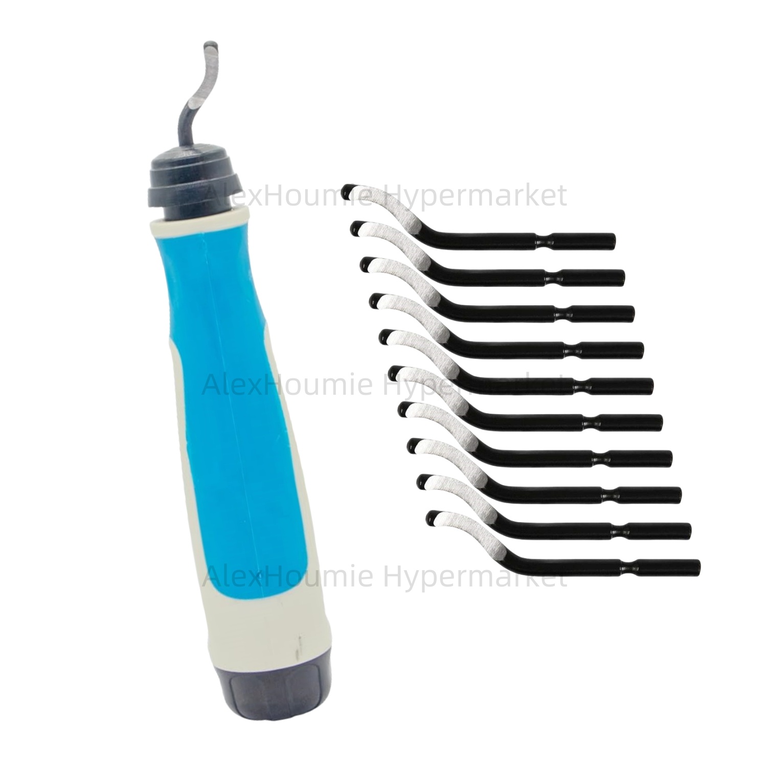 Swivel Knife Tool - مجموعة أدوات إزالة الأزيز NG1000 مع