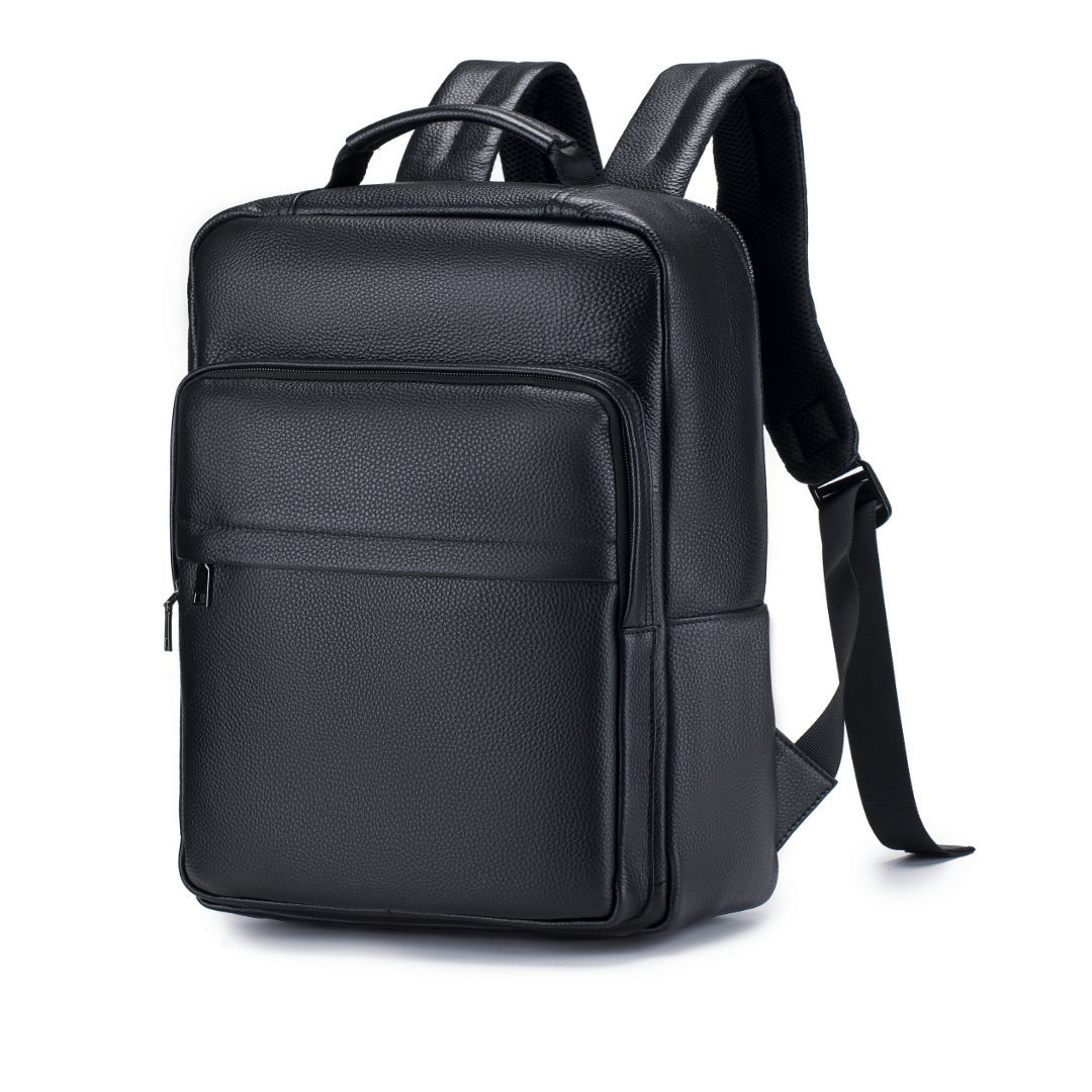 Leather Work Rucksack - حقيبة ظهر رجالية للسفر من الجلد