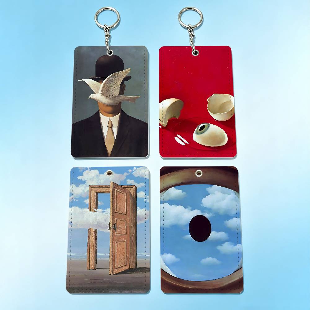 Leather Work In Art - حامل شارة فنية من R-Rene Magritte،