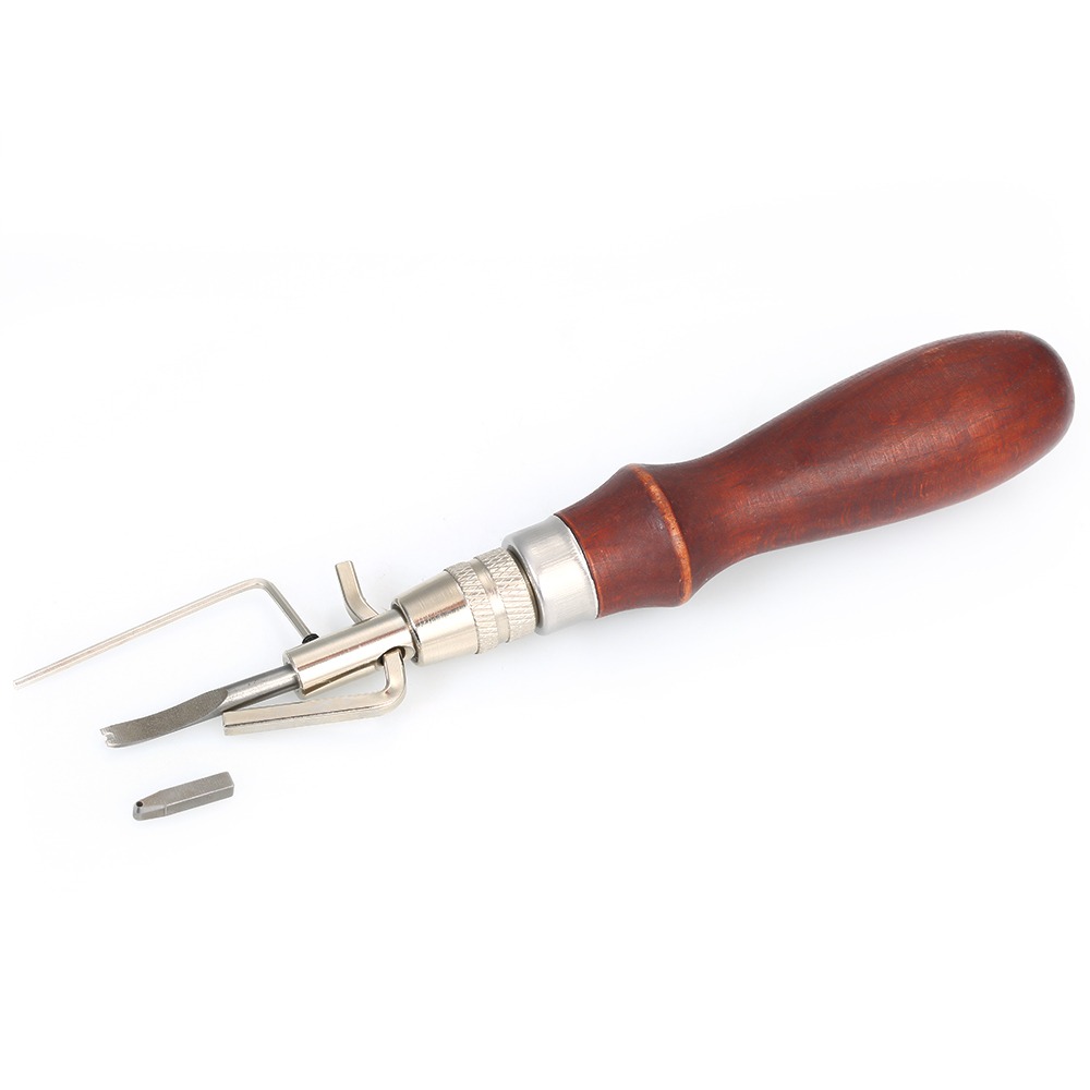 Groover Stitching Tool - أداة تقطيع وتجعيد الجلد قابلة للتعديل