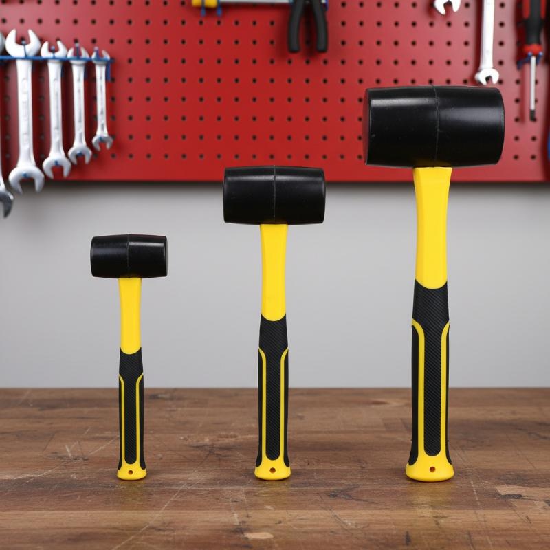 Leatherwork Mallet - مطرقة مطاطية سوداء 2 رطل على