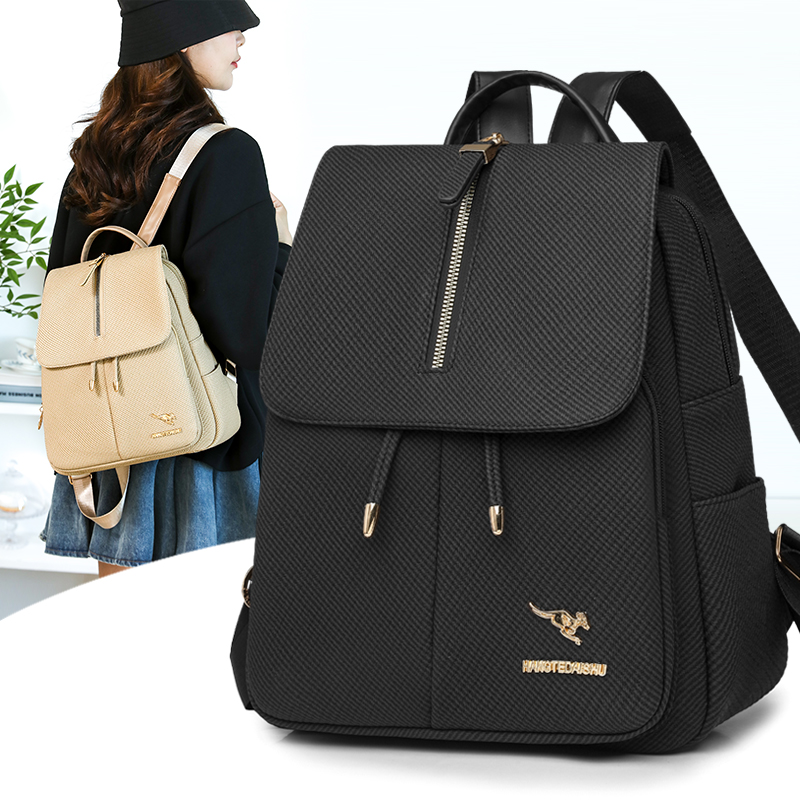 حقيبة ظهر نسائية متينة للسفر،  - مراجعة Leather Work Rucksack وسعره