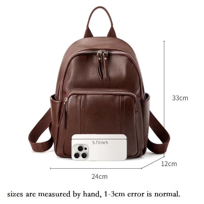 حقيبة ظهر نسائية من الجلد المد - مراجعة Leather Work Rucksack وسعره