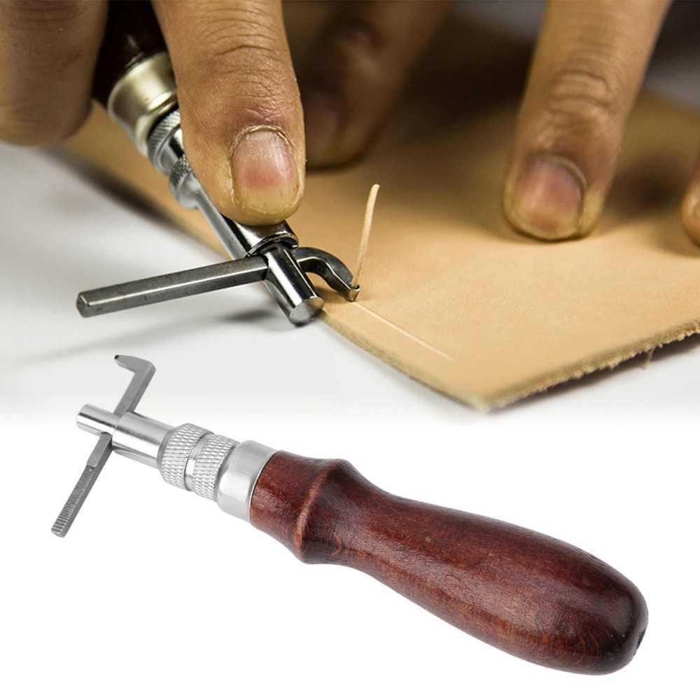1 قطعة حافة جلدية قابلة للتعدي - مراجعة Groover Stitching Tool وسعره
