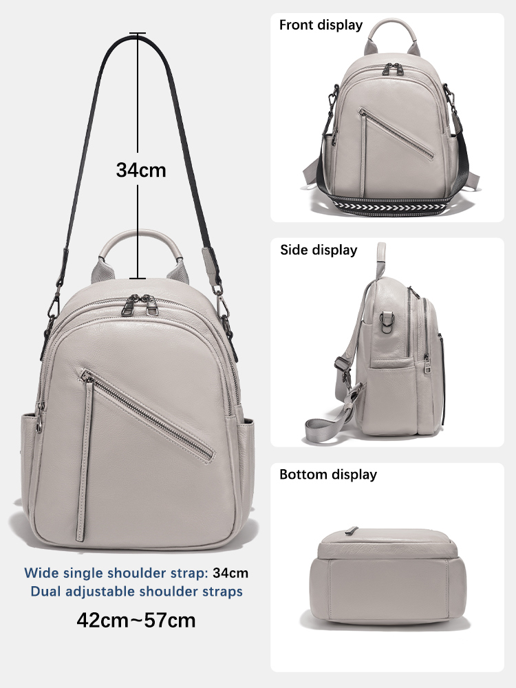 حقيبة ظهر نسائية من الجلد الطب - مراجعة Leather Work Rucksack وسعره