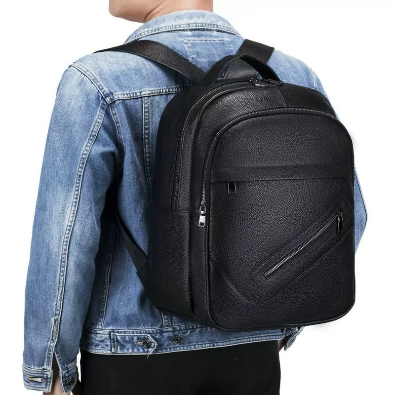 حقيبة ظهر للكمبيوتر المحمول من - مراجعة Leather Work Rucksack وسعره