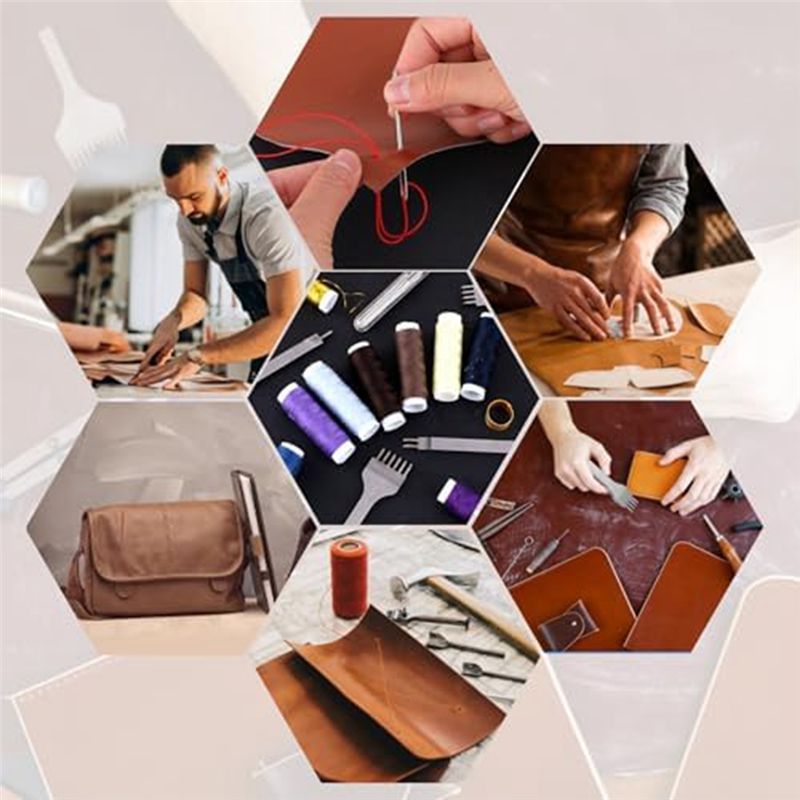 مجموعة أدوات العمل بالجلد ABHI - مراجعة Leatherwork Beginner Tools وسعره