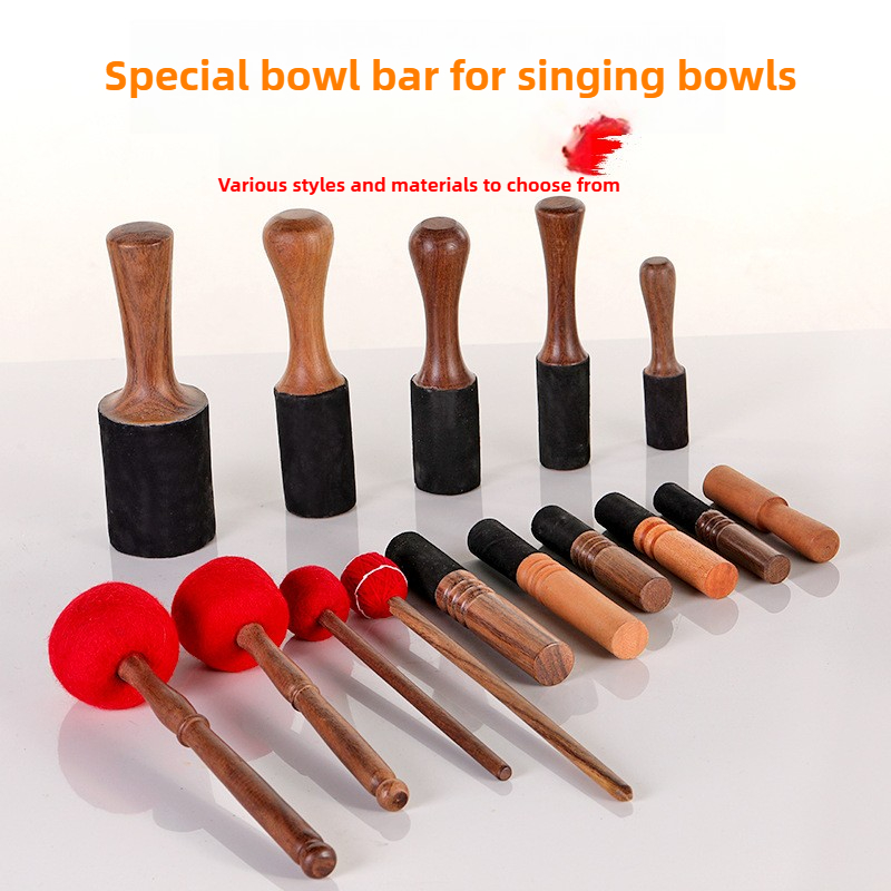 نيبال التبتية جرس الموسيقى الم - مراجعة Leatherwork Mallet وسعره