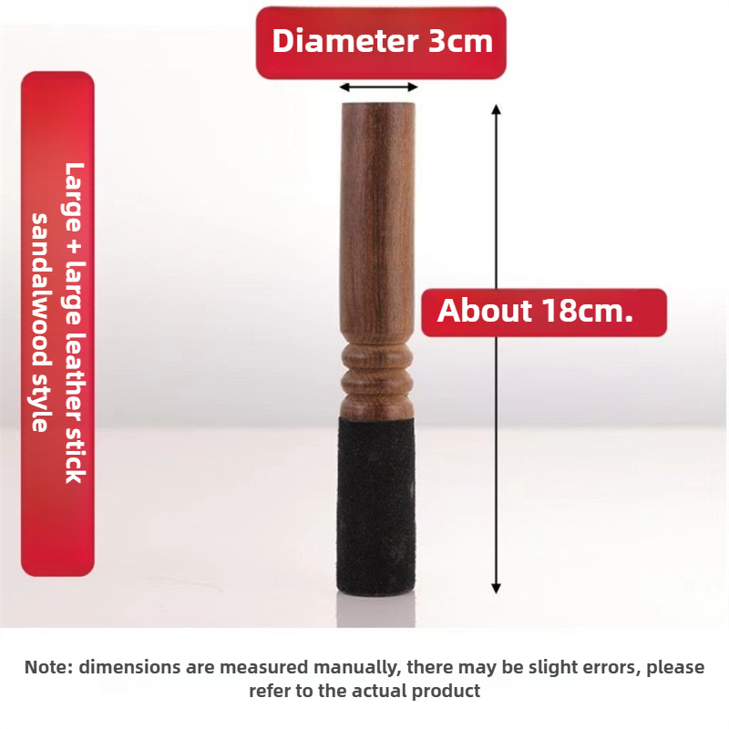 نيبال التبتية جرس الموسيقى الم - مراجعة Leatherwork Mallet وسعره