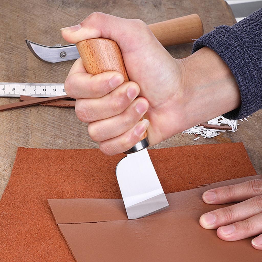 سكين دوار بمقبض خشبي لقطع الجل - مراجعة Swivel Knife Tool وسعره