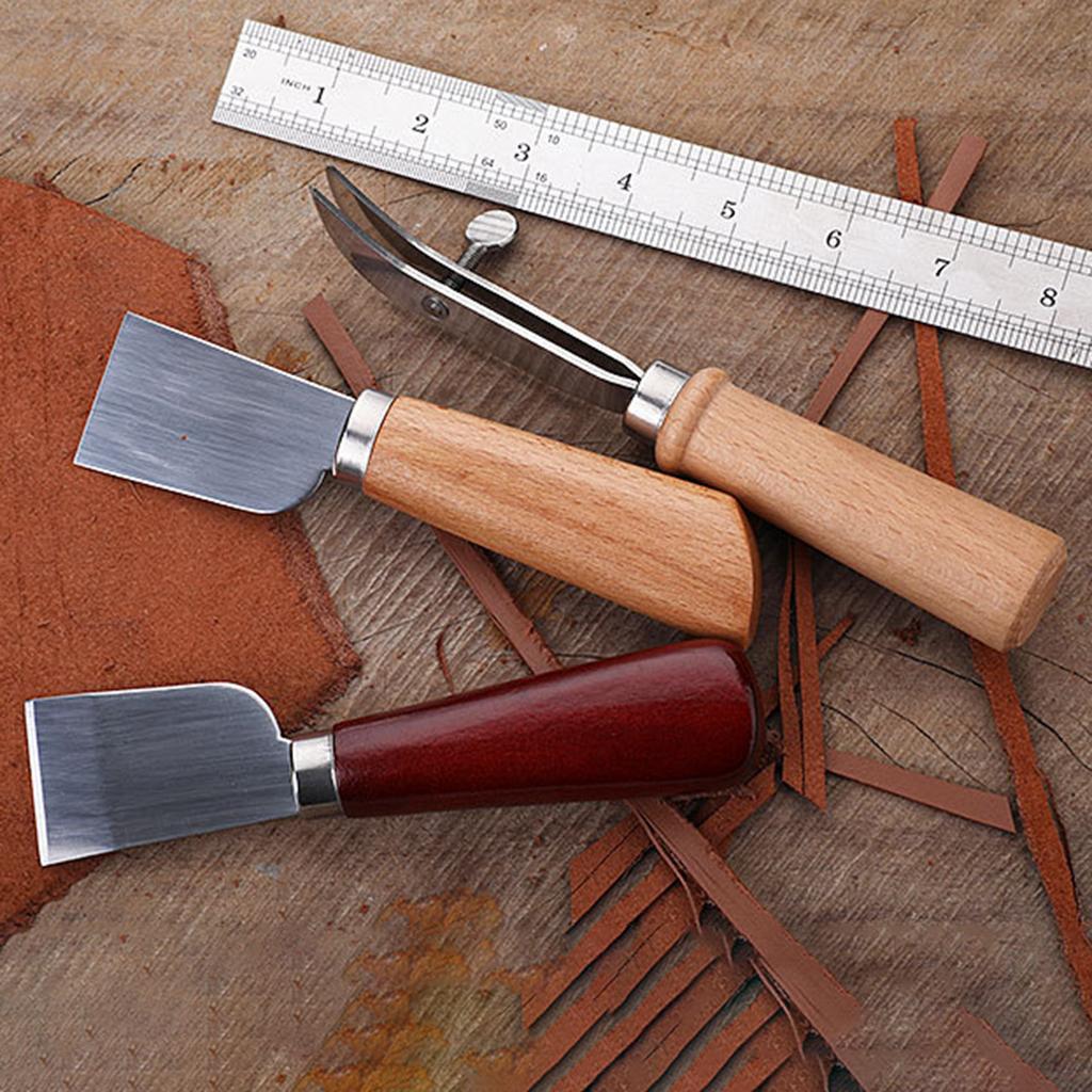 سكين دوار بمقبض خشبي لقطع الجل - مراجعة Swivel Knife Tool وسعره