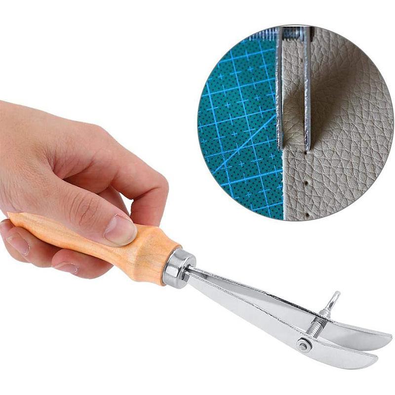 أداة تشكيل حواف الجلد القابلة  - مراجعة Groover Stitching Tool وسعره