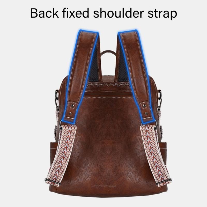 X5XA الأنيقة للسيدات الكبيرة ع - مراجعة Leather Work Rucksack وسعره
