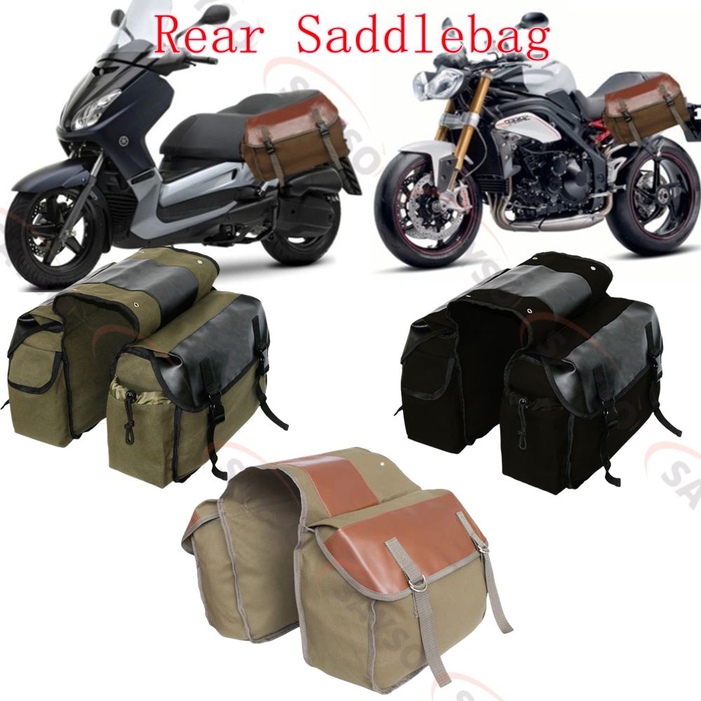 قماش الجلود الخلفية السرج دراج - مراجعة Leatherwork Bag وسعره