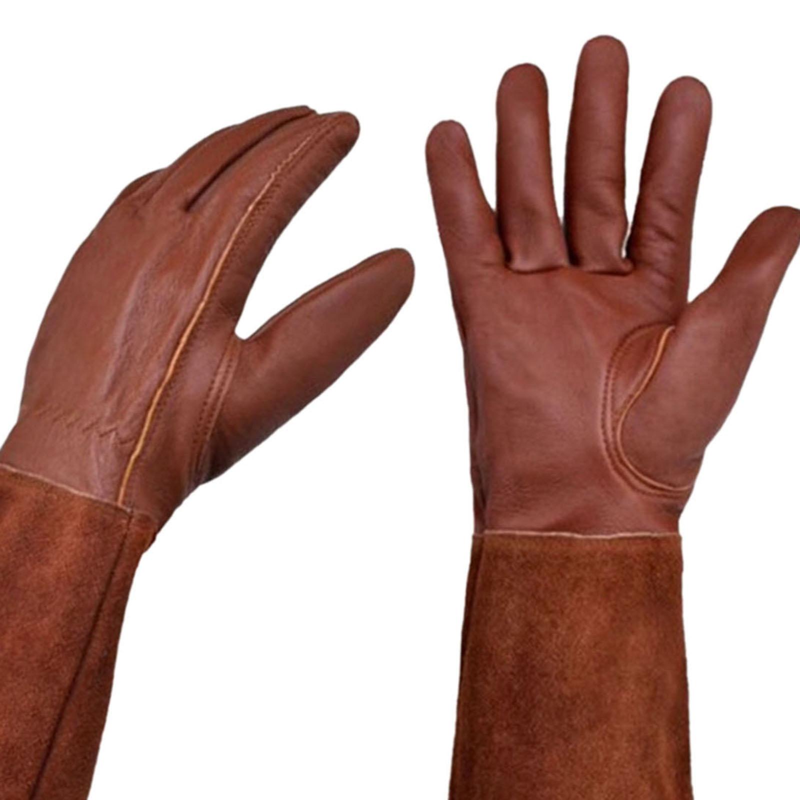 قفازات اللحام طويلة الأكمام، ق - مراجعة Leather Work Youtube وسعره