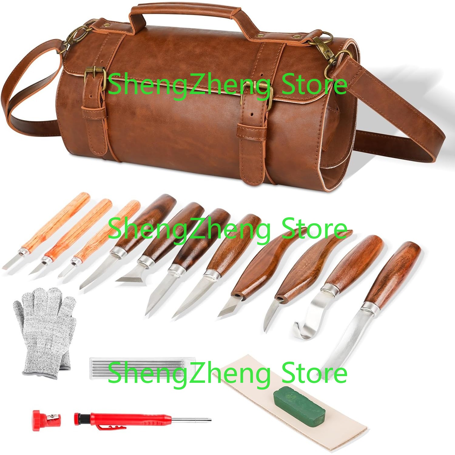 أطقم أدوات نحت الخشب طقم أدوات - مراجعة Leatherwork Beginner Tools وسعره