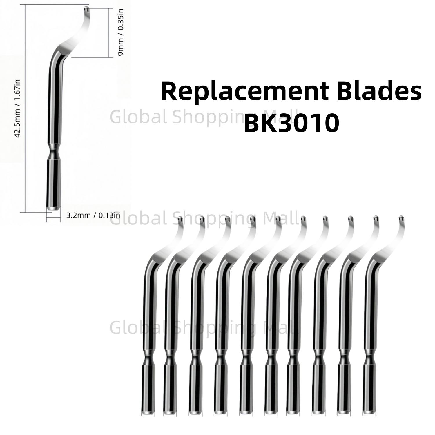 10 قطع شفرات دوارة بزاوية 360  - مراجعة Swivel Knife Tool وسعره