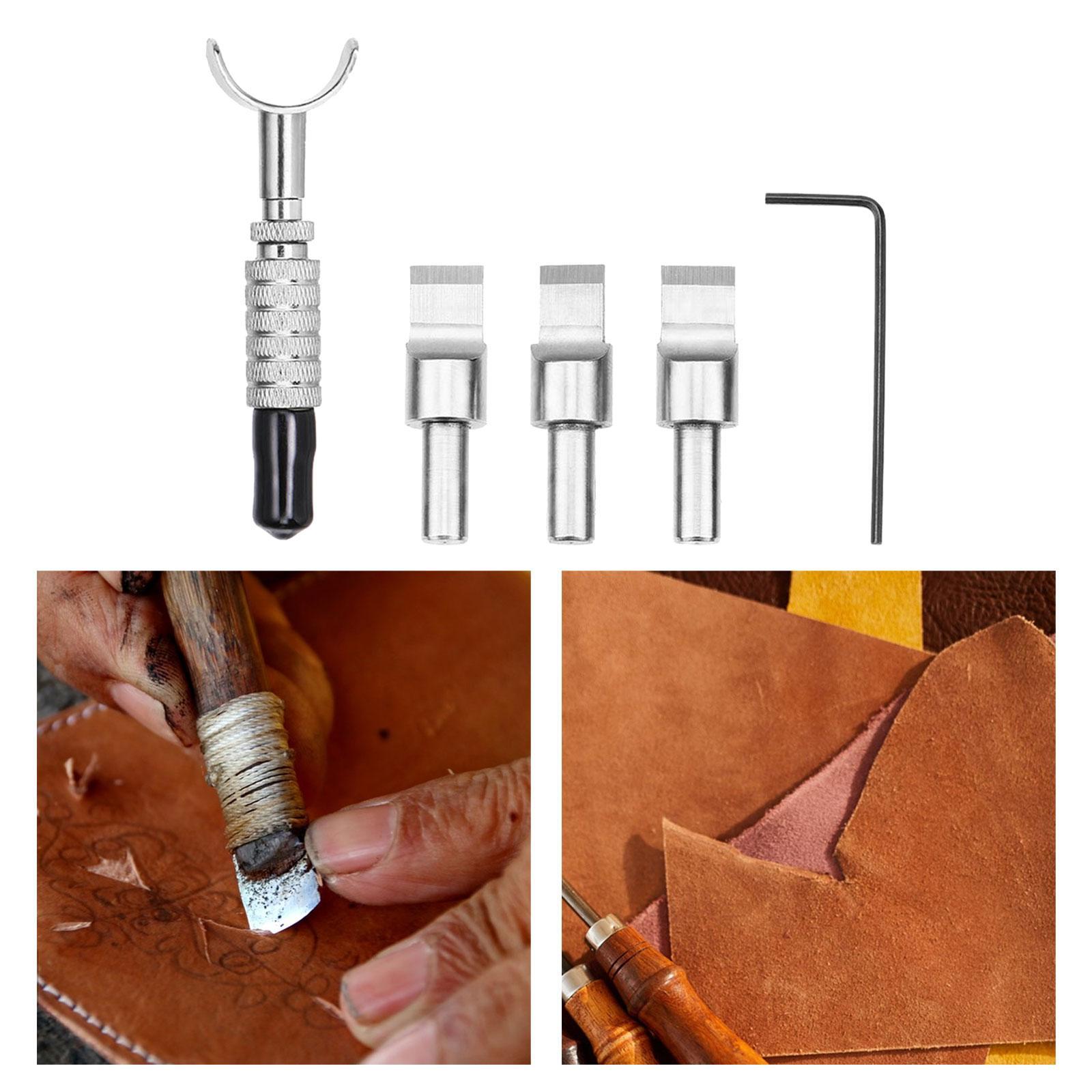 مجموعة أدوات نحت الجلد اليدوية - مراجعة Leather Work In Art وسعره