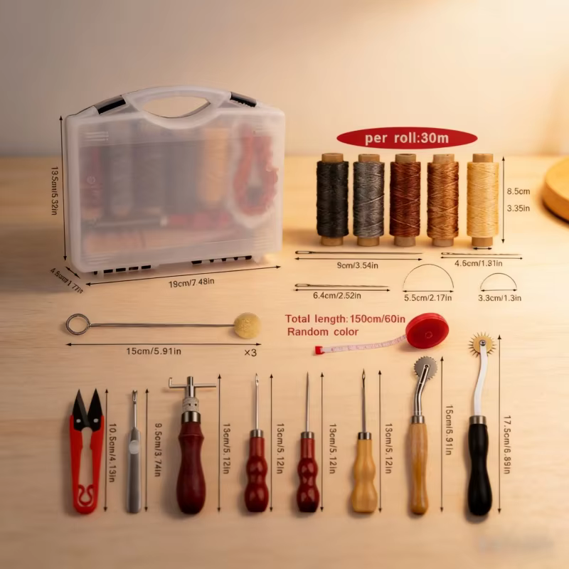 مجموعة أدوات الحرف الجلدية الا - مراجعة Groover Stitching Tool وسعره