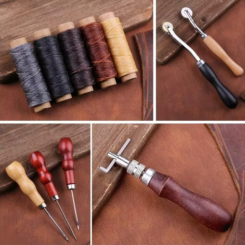 مجموعة أدوات الحرف الجلدية الا - مراجعة Groover Stitching Tool وسعره