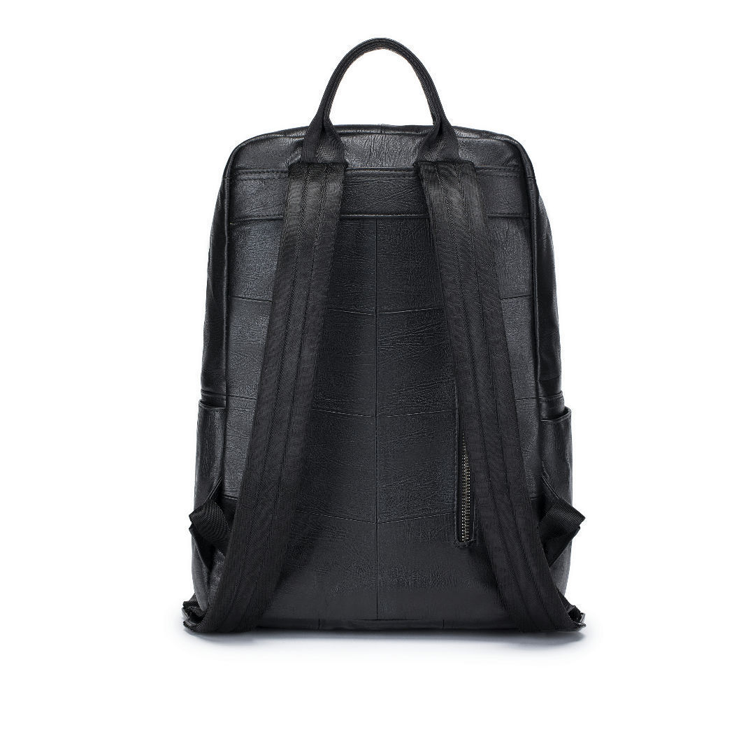 حقيبة ظهر رجالية سوداء من الجل - مراجعة Leather Work Rucksack وسعره
