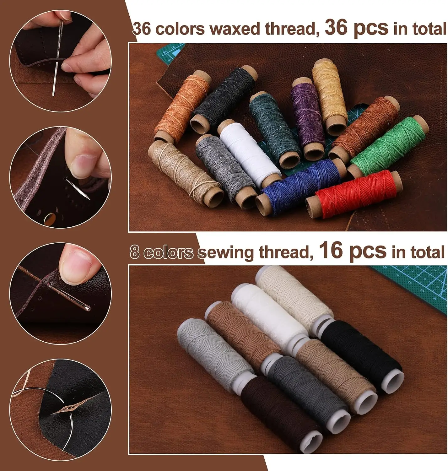 مجموعة أدوات العمل بالجلد 628  - مراجعة Leatherwork Beginner Tools وسعره