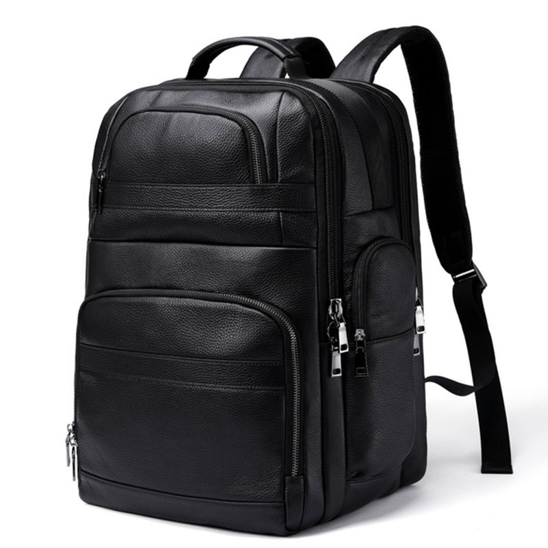 حقيبة الظهر من الجلد الطبيعي م - مراجعة Leather Work Rucksack وسعره