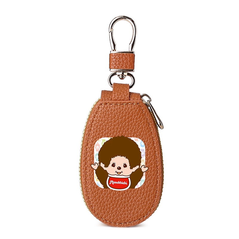 محفظة مفاتيح جلدية MONCHHICHI  - مراجعة Leatherwork Wallet وسعره
