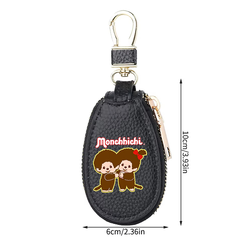 محفظة مفاتيح جلدية MONCHHICHI  - مراجعة Leatherwork Wallet وسعره