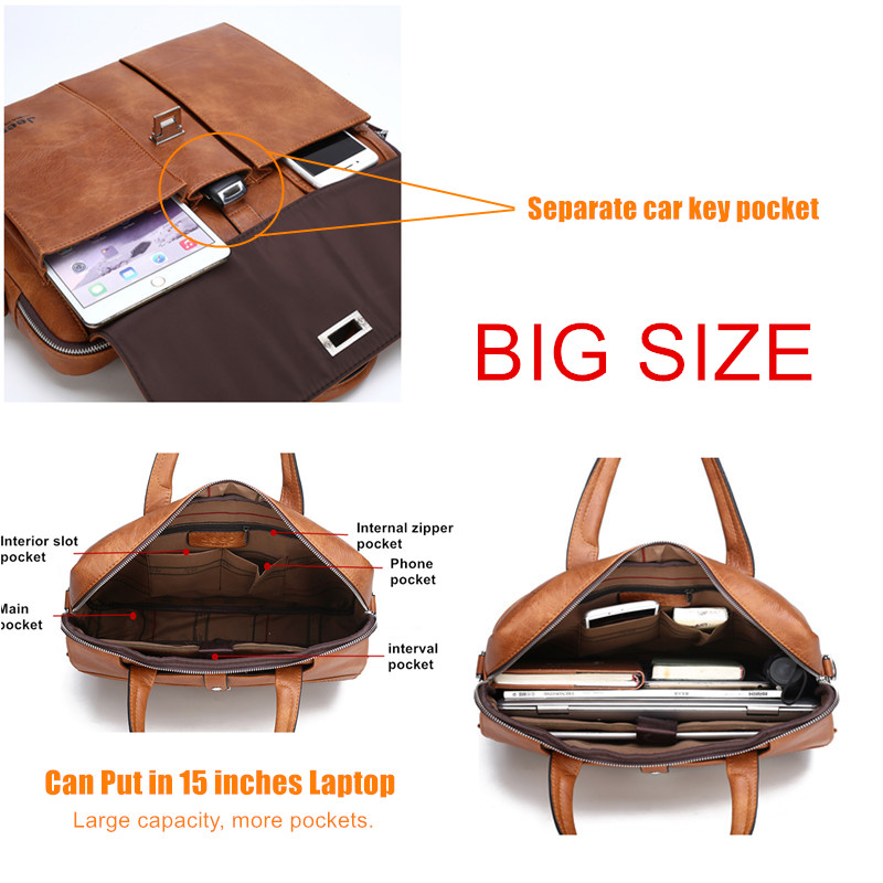 حقيبة جلدية للرجال من جيب بولو - مراجعة Leatherwork Bag وسعره