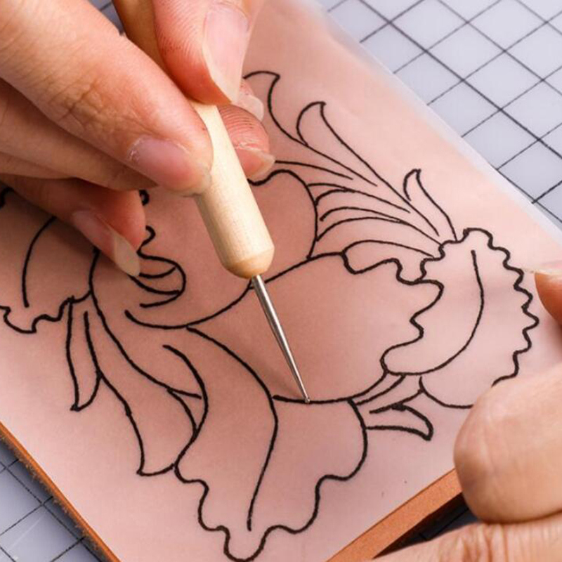 الجلود رضوخ أداة نقطة القلم ال - مراجعة Leather Work In Art وسعره