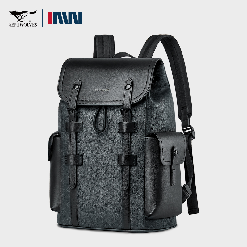 حقيبة ظهر جلدية مطبوعة عالية ا - مراجعة Leather Work Rucksack وسعره
