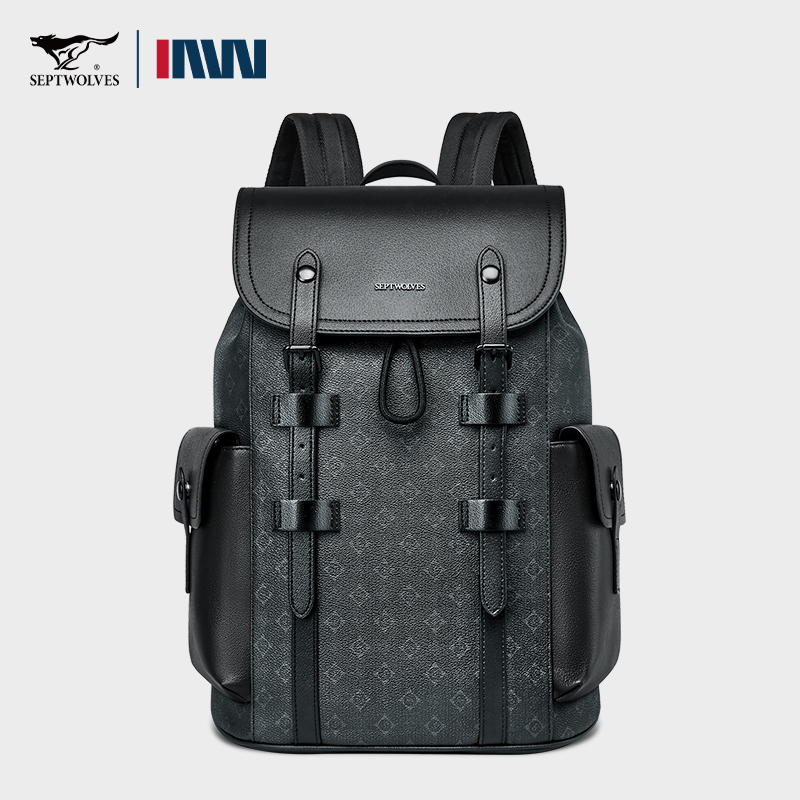 حقيبة ظهر جلدية مطبوعة عالية ا - مراجعة Leather Work Rucksack وسعره