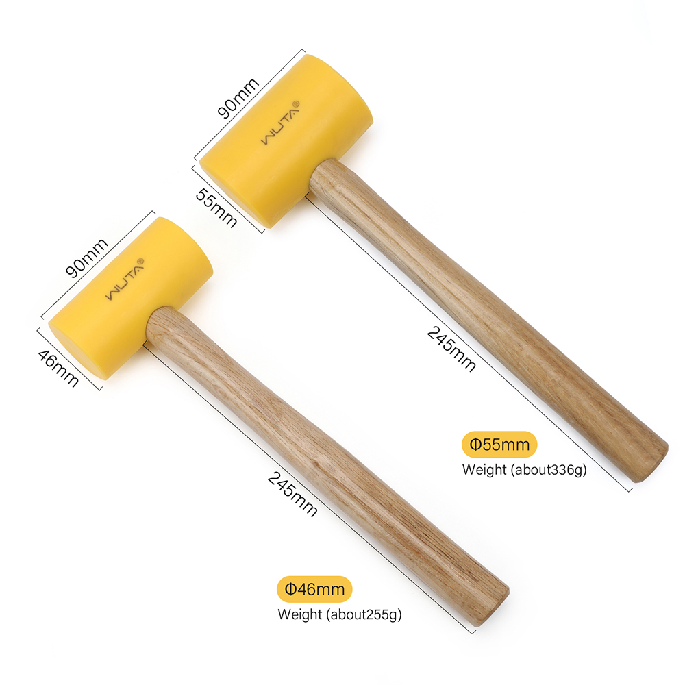 WUTA 1 قطعة متعددة الوظائف الج - مراجعة Leatherwork Mallet وسعره