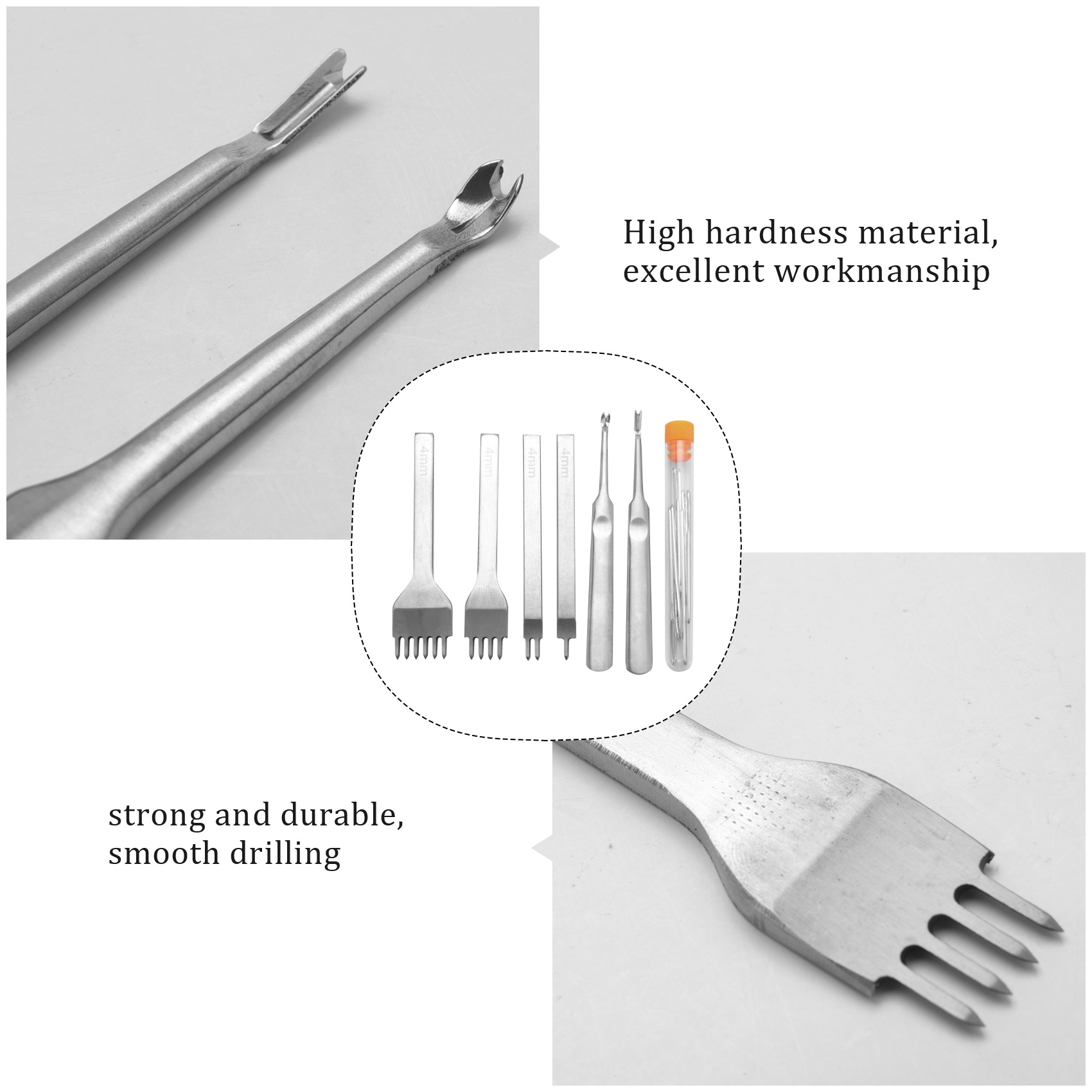 مجموعة إزميل خياطة الجلد من BA - مراجعة Groover Stitching Tool وسعره