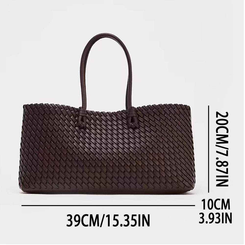 حقيبة يد نسائية كبيرة منسوجة م - مراجعة Leatherwork Wallet وسعره