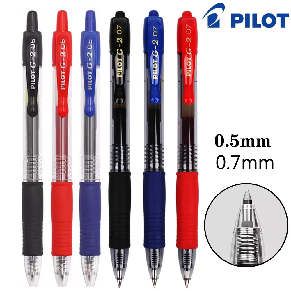 6 قطعة اليابان الطيار هلام الق - مراجعة Pilot Pen G2 وسعره