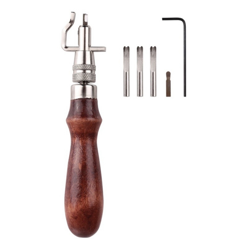 AT13 7 في 1 أداة حفر خياطة قاب - مراجعة Groover Stitching Tool وسعره